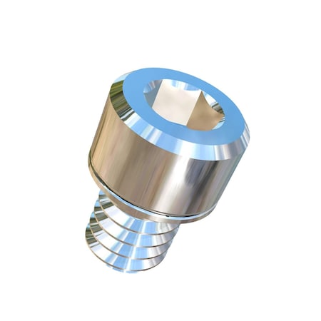 Allied Titanium 1/4"-20 Socket Head Cap Screw, Socket, Plain Titanium, 5/16 in Length 0083253